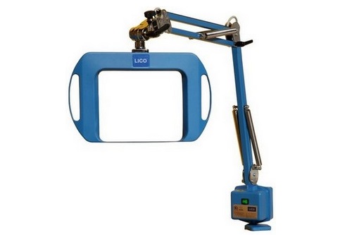 BIG EYE 2 blue rectangular magnifier