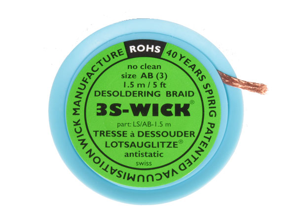 Spirig solder wick AB